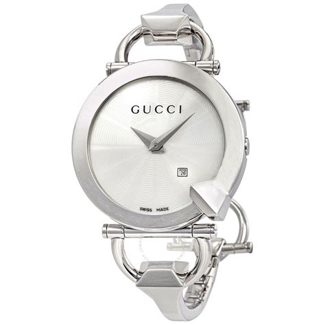 womens silver gucci watch|ladies Gucci watch sale.